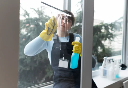 Nettoyage de vitres intérieures et extérieures à Loué